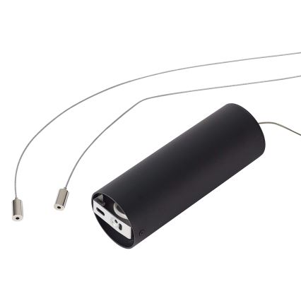 Ideal Lux - Lampadario LED a cavo GEMINI LED/36W/230V 4000K diam. 42,5 cm CRI 90 nero