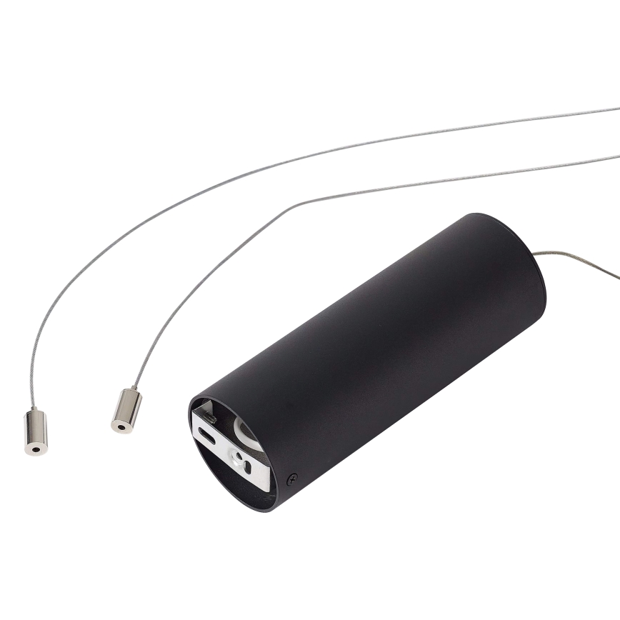 Ideal Lux - Lampadario LED a cavo GEMINI LED/36W/230V 4000K diam. 42,5 cm CRI 90 nero