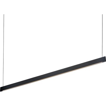 Ideal Lux - Lampadario LED sospeso con cavo DESK WIDE LED/36W/230V CRI 90 120 cm nero