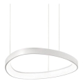 Ideal Lux - Lampadario LED sospeso su cavo GEMINI LED/36W/230V 4000K Ø 42,5 cm CRI 90 bianco