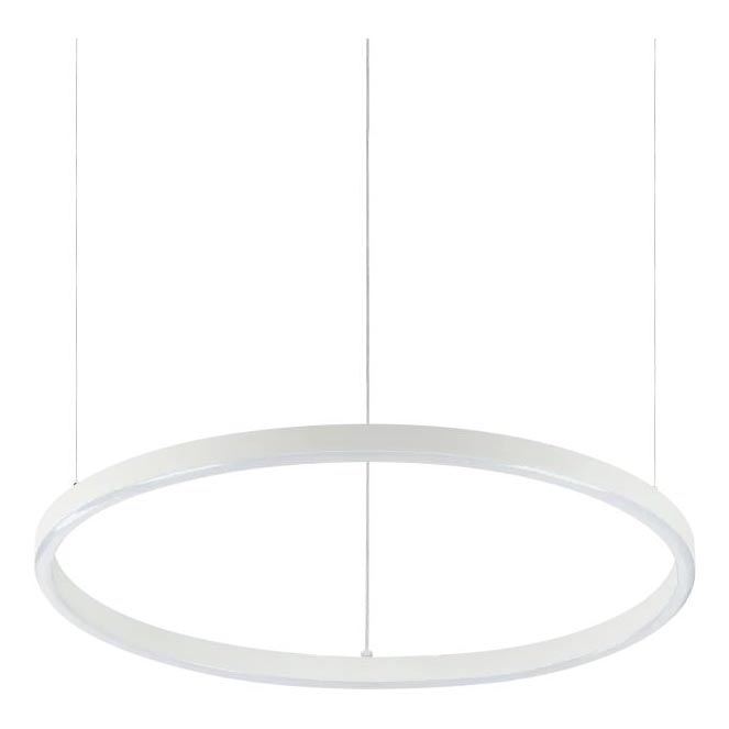 Ideal Lux - Lampadario LED su cavo ORACLE SLIM LED/29W/230V 2700K CRI 90 Ø 50 cm bianco