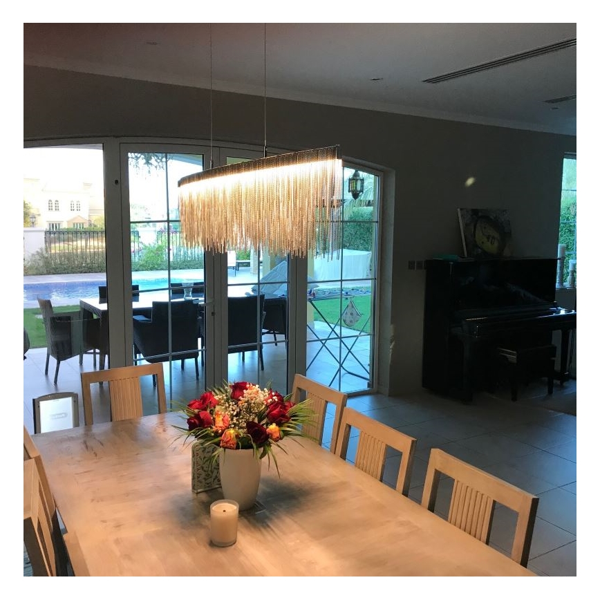 Ideal Lux - Lampadario LED su filo VERSUS LED/43,2W/230V