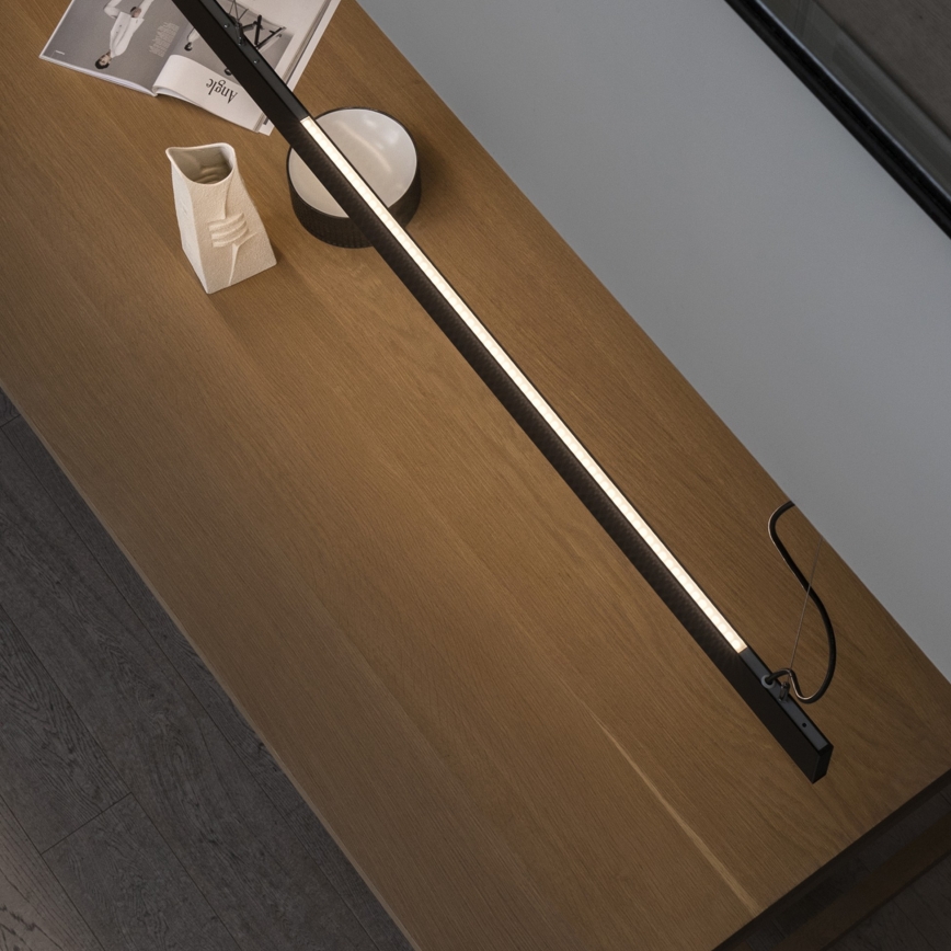 Ideal Lux - Lampadario sospeso a cavo LINUS LED/32W/230V 3000K CRI 90 120 cm nero