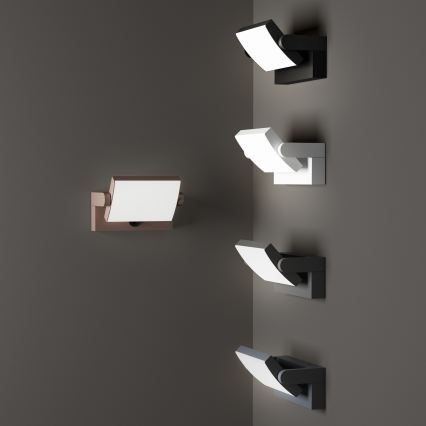 Ideal Lux - LED Applique da esterno con sensore SWIPE LED/21W/230V CRI 90 IP54 antracite