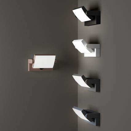 Ideal Lux - LED Applique da esterno con sensore SWIPE LED/21W/230V CRI 90 IP54 marrone