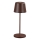 Ideal Lux - LED Dimmerabile touch per esterni lampada da tavolo CUTE LED/2,5W/3,7V 3000 mAh USB 2200-2700K IP65 marrone