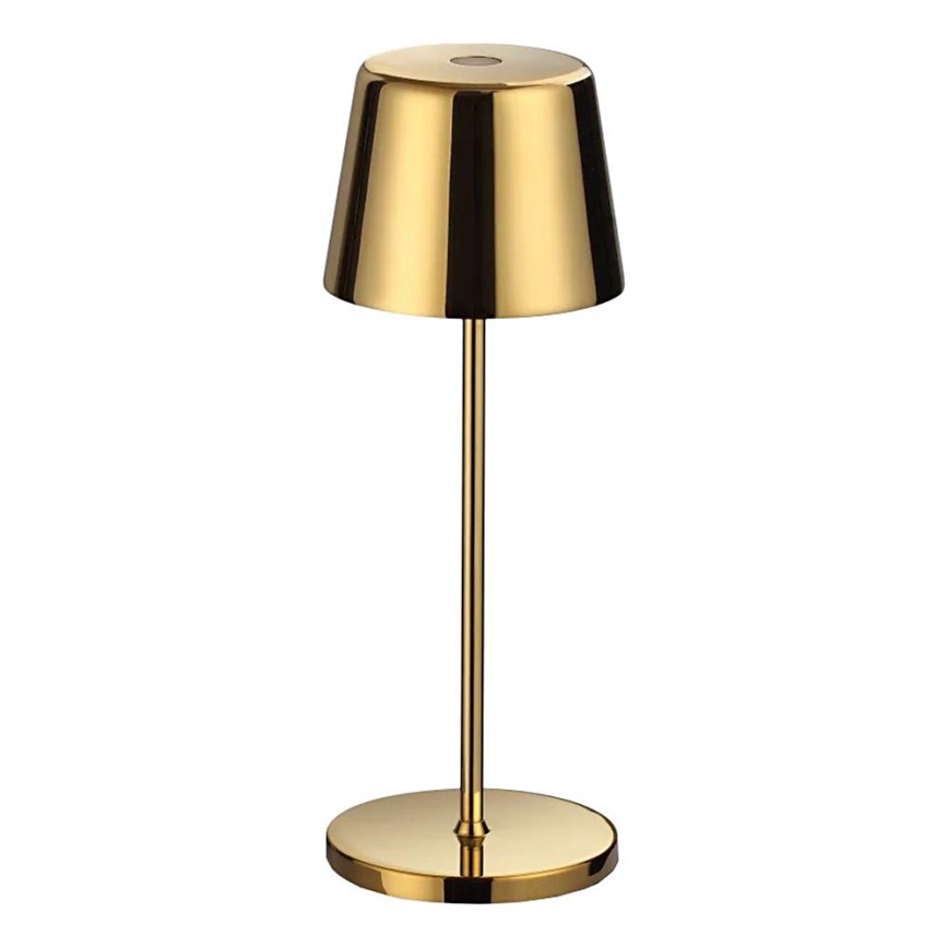 Ideal Lux - LED Dimmerabile touch per esterni lampada da tavolo CUTE LED/2,5W/3,7V USB 2200-2700K 3000 mAh IP65 oro