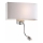 Ideal Lux - LED Lampada flessibile da muro HOTEL 1xE27/60W + LED/1,5W/230V