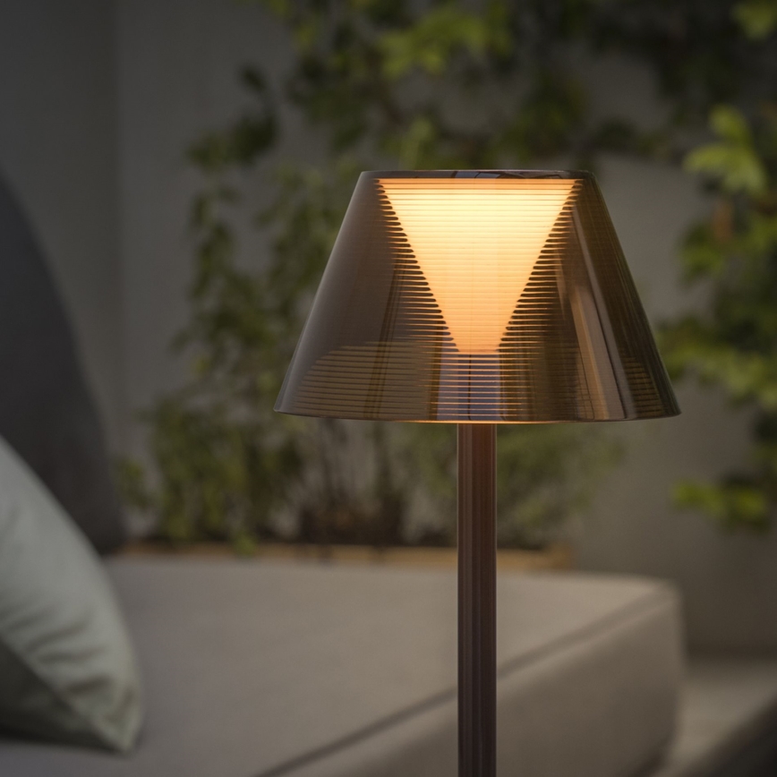 Ideal Lux - LED Lampada touch dimmerabile LOLITA LED/2,8W/5V 2200 mAh IP54 marrone