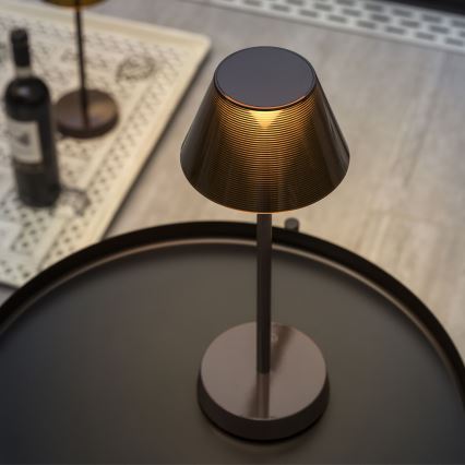 Ideal Lux - LED Lampada touch dimmerabile LOLITA LED/2,8W/5V 2200 mAh IP54 marrone