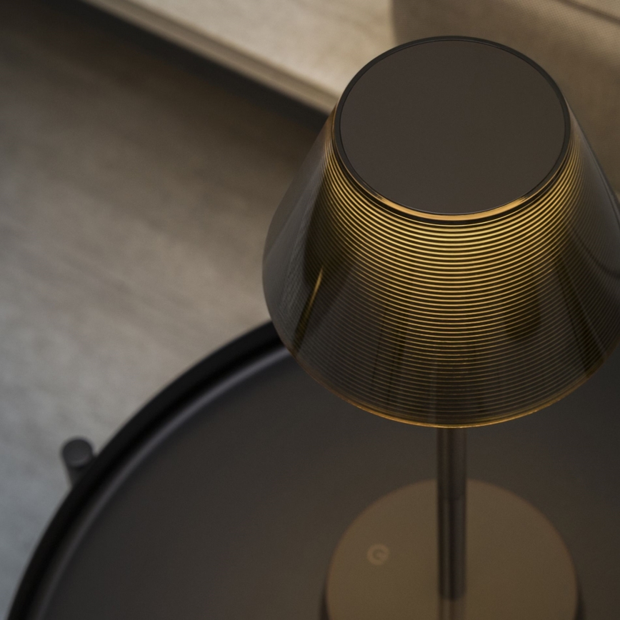 Ideal Lux - LED Lampada touch dimmerabile LOLITA LED/2,8W/5V 2200 mAh IP54 marrone
