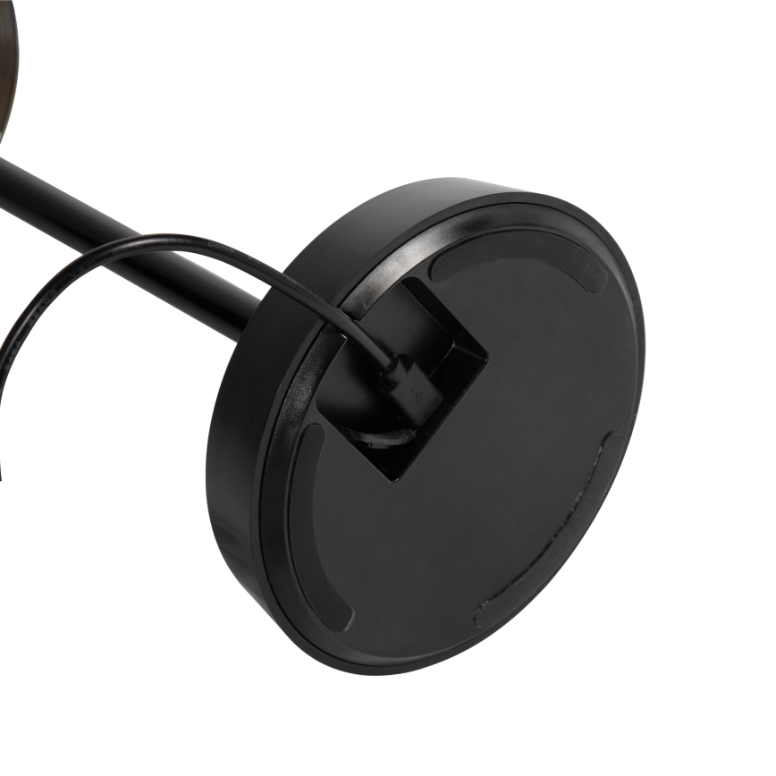 Ideal Lux - LED Lampada touch dimmerabile LOLITA LED/2,8W/5V 2200 mAh IP54 nero