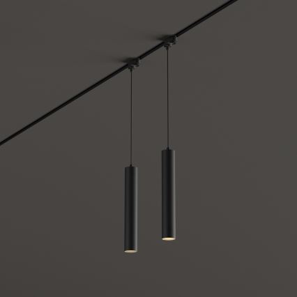 Ideal Lux - LED Lampadario su filo per sistema a binario LOOK 1xGU10/7W/230V CRI90 nero