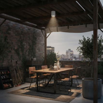 Ideal Lux - Luce Spot da bagno GUN 1xGU10/28W/230V IP44 bianco