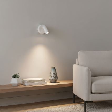 Ideal Lux - Luce Spot da parete a LED BEAN LED/3W/230V CRI 90 bianco