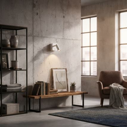 Ideal Lux - Luce Spot da parete a LED BEAN LED/3W/230V CRI 90 bianco