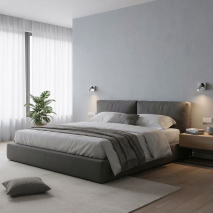 Ideal Lux - Luce Spot da parete a LED BEAN LED/3W/230V CRI 90 cromo lucido