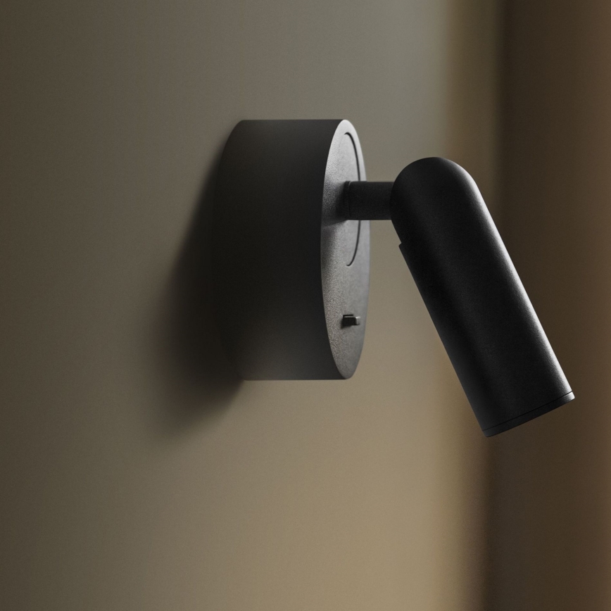 Ideal Lux - Luce Spot da parete a LED BEAN LED/3W/230V CRI 90 nero