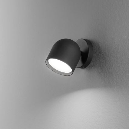 Ideal Lux - Luce Spot da parete a LED DODO 1xGX53/9W/230V nero