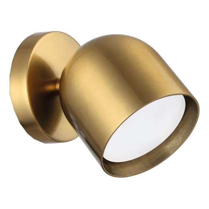 Ideal Lux - Luce Spot da parete a LED DODO 1xGX53/9W/230V ottone