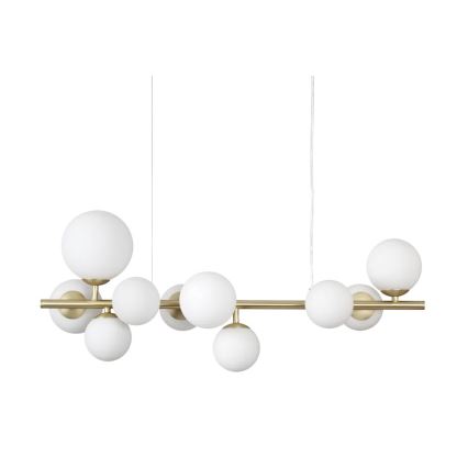 Ideal Lux - Paralume di ricambio per lampadario/apparecchio/lampada PERLAGE, Ø 12 cm, bianco