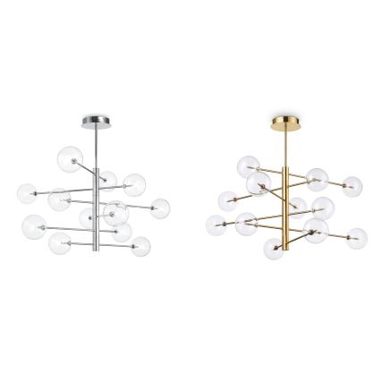 Ideal Lux - Paralume di ricambio per lampadario e lampada EQUINOXE Ø 15 cm trasparente