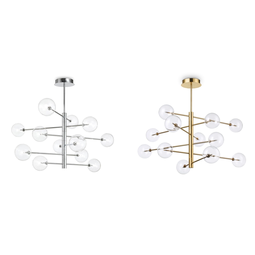 Ideal Lux - Paralume di ricambio per lampadario e lampada EQUINOXE Ø 15 cm trasparente