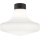 Ideal Lux - Plafoniera da esterno CLIO 1xE27/42W/230V IP44 nera