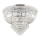 Ideal Lux - Plafoniera di cristallo DUBAI 24xE14/28W/230V diametro 78 cm cromo lucido