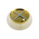 Ideal Lux - Plafoniera di cristallo PASHA 6xE14/40W/230V diametro 40 cm oro