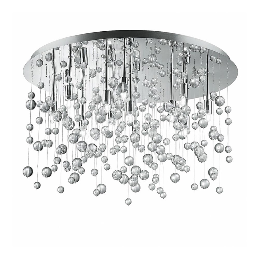 Ideal Lux - Plafoniera LED 12xG9/3W/230V diametro 63 cm cromo lucido