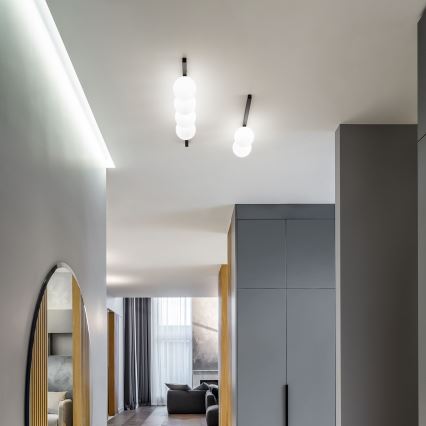Ideal Lux - Plafoniera LED BINOMIO 4xG9/3W/230V nero