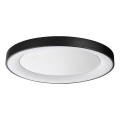 Ideal Lux - Plafoniera LED da soffitto PLANET, 29W, 230V, CRI 90, Ø 60 cm, nero