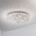Ideal Lux - Plafoniera LED di cristallo KING 5xG9/3W/230V diametro 38 cm cromo lucido