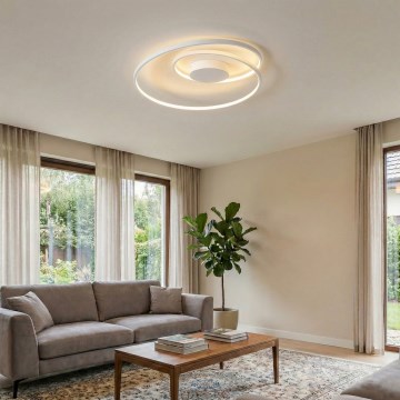 Ideal Lux - Plafoniera LED dimmerabile OZ LED/48W/230V diam. 60 cm CRI 90 bianco