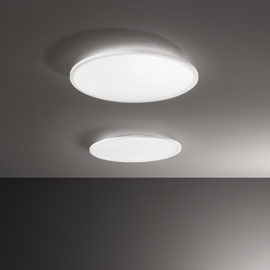 Ideal Lux - Plafoniera LED FLY LED/26W/230V 2700K diametro 45 cm CRI 90 IP40 bianco