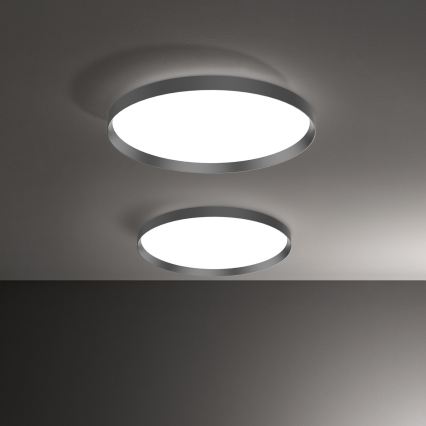 Ideal Lux - Plafoniera LED FLY LED/53W/230V 2700K diametro 60 cm CRI 90 IP40 nero