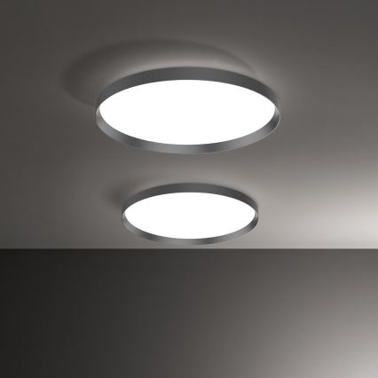 Ideal Lux - Plafoniera LED FLY LED/68W/230V 2700K diametro 90 cm CRI 90 IP40 nero