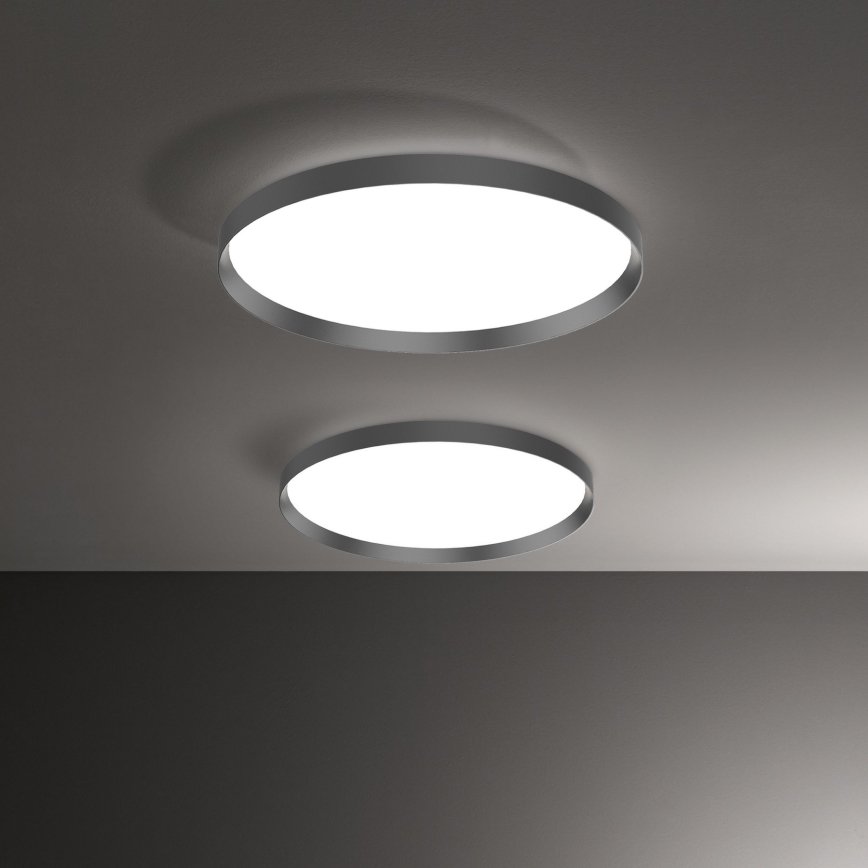 Ideal Lux - Plafoniera LED FLY LED/68W/230V 3000K diametro 90 cm CRI 90 IP40 nero