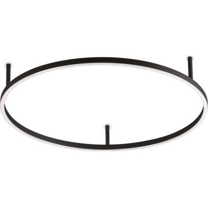 Ideal Lux - Plafoniera LED ORACLE SLIM LED/37W/230V 2700K CRI 90 Ø 70 cm nero