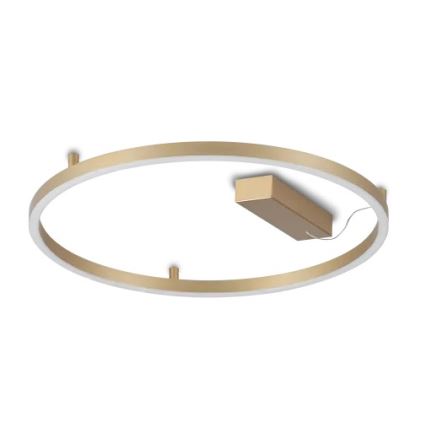 Ideal Lux - Plafoniera LED ORACLE SLIM LED/29W/230V 3000K CRI 90 Ø 50 cm oro
