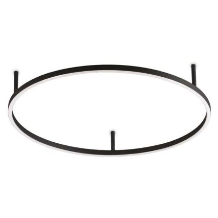 Ideal Lux - Plafoniera LED ORACLE SLIM LED/38W/230V 3000K diametro 70 cm nero
