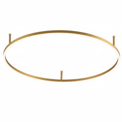 Ideal Lux - Plafoniera LED ORACLE SLIM LED/53W/230V 3000K CRI 90 Ø 90 cm oro