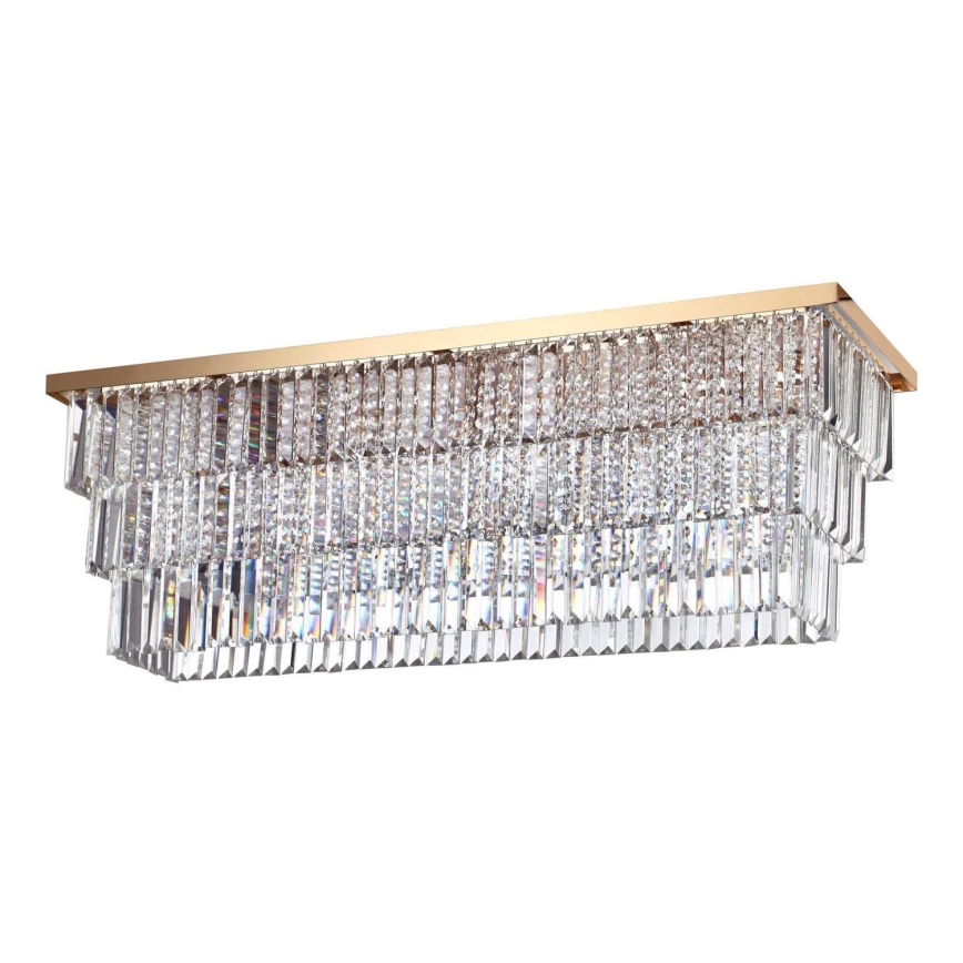 Ideal Lux - Plafoniera MARTINEZ 8xE14/40W/230V dorata