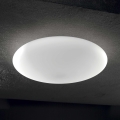 Ideal Lux - Plafoniera SMARTIES 1xE27/42W/230V Ø 33 cm bianca