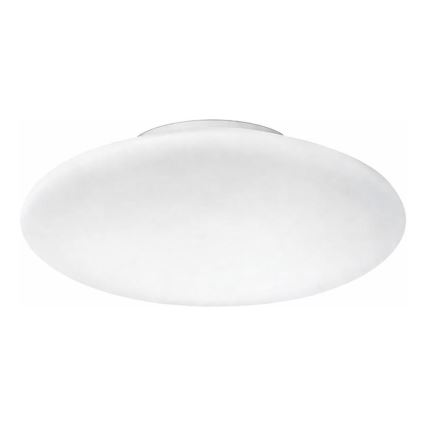 Ideal Lux - Plafoniera SMARTIES 1xE27/42W/230V Ø 33 cm bianca