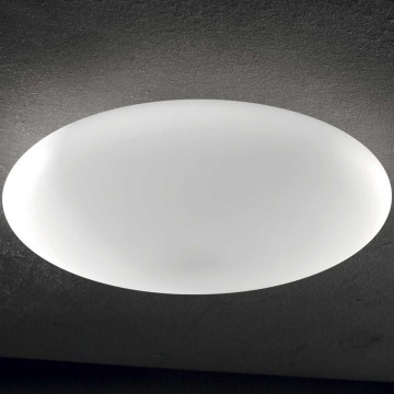 Ideal Lux - Plafoniera SMARTIES 3xE27/42W/230V Ø 60 cm bianca