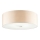 Ideal Lux - Plafoniera WOODY 4xE27/60W/230V diametro 50 cm beige