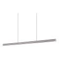 Ideal Lux - Sospensione dimmerabile su cavo DORICA LED/35W/230V CRI 90 140 cm grigio
