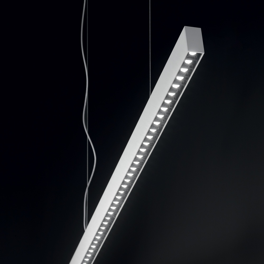 Ideal Lux - Sospensione LED a cavo OFFICE LED/30W/230V 4000K CRI 90 bianco